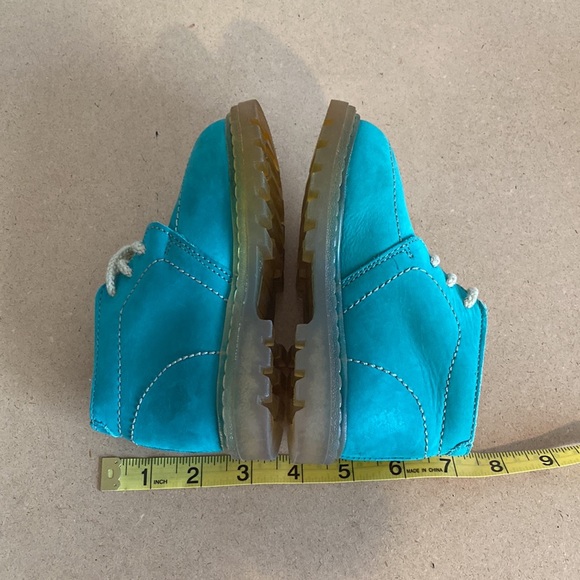 NWOT Cakewalk Greenies Toddler Shoes. EU25. Suede - Picture 3 of 9